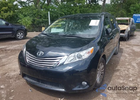 2017 Toyota Sienna Xle Premium 8 Passenger из США, поврежденный, VIN 5TDYZ3DC7HS890794